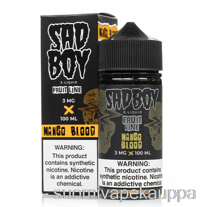 Vape Box Mango Veri - Sadboy - 100ml 0mg